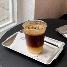 1pc Stainless Steel Rectangular Tray, Baking Tray, Toaster Oven Tray, Sushi Platter, Kitchen Steamer Biscuit Tray, Household Cooking Tool - Multicolor - View 3