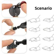 DSPIAE ES-A Reciprocating Sander DIY Electric USB Charge Grinding Pen Plastic Model Sanding Heads Sandpaper Craft Tools Tools - Multicolor - View 12