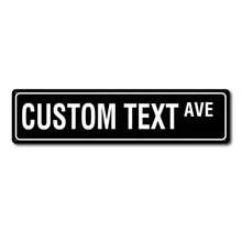1pc Personalized Custom AVE Metal Street Sign Custom Text Novelty Road Sign Room Decoration, Aesthetic Room Decor, Bedroom Decor, Home Decoration, House Decor, Valentine's Day, Valentine's Day Decor Gifts Birthday Graduation - Multicolor - View 9