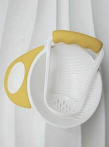 Tazón de alimentos con molinillo de 2 en 1 que contiene molinillo y tazón, tazón de alimentos para bebé con molinillo de alimentos manual que tritura fácilmente frutas y verduras al vapor. El machacador de alimentos se puede usar en casa o de viaje, es apto para microondas y lavavajillas. Tazón para suplemento de frutas y verduras para bebés en crecimiento, el mejor regalo para agregar etapas de alimentación complementaria