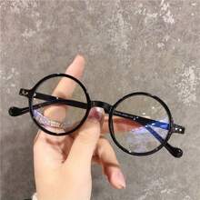 Fashion Green Circular Frame Presbyopic Glasses Female Reading Glasses +1.0-+4.0 - White - View 24