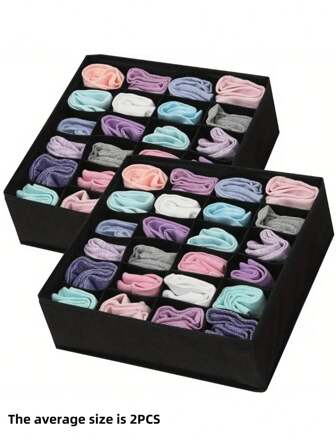 1/2 Pcs Foldable Socks And Underwear Organizer - 6/8/24 Spacious Compartments, Breathable Mesh Fabric, Zippers - Perfect For Bedroom, Closet, Drawer, Shelf Organization And Organizing Socks, Bras, Ties, And Morebedroom,Organizer,Organiser,Home Storage,White T Shirt Women,Black Pants Women,Ladies Winter Clothes,Dress,Winter Clothes For Ladies,Elegant Woman Dresses,White Shirt For Ladies,Long Sleeve,White Jumpsuit For Women,Spring Dresses For Women,Spring Outfits For Women,Spring,Spring Clothes,Minimalist,Summer Tops