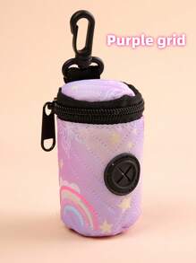 狗屎袋架，悬挂式宠物粪便袋收纳架，适用于户外狗狗训练和清理，不含垃圾袋 - 彩色 - 查看 5