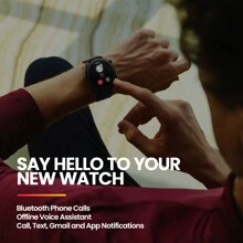 Đồng hồ thông minh Zeblaze Btalk 3 Plus màn hình lớn 1,39 inch, kính cong 2,5D, dành cho nữ, cuộc gọi Bluetooth, theo dõi sức khỏe 24 giờ, hơn 100 chế độ thể thao, hơn 300 mặt số, cuộc gọi thoại, đồng hồ đếm bước chân - màu đen - Xem 8