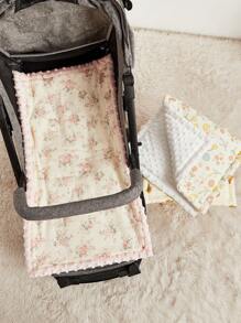 1pc Soft, Breathable & Anti-Slip Stroller Seat Cushion, Suitable For Autumn/Winter And Daily Use - Multicolor - View 12