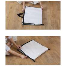 1件装衣物防尘罩 家居连衣裙婚纱挂袋 可折叠防潮服装收纳袋 西装防尘袋 - 彩色 - 查看 6