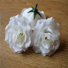 10Pcs Artificial Flowers Foam Fake Roses With Stems For DIY Wedding Bouquets Bridal Arrangement Home Party Table Decoration - Multicolor - View 17