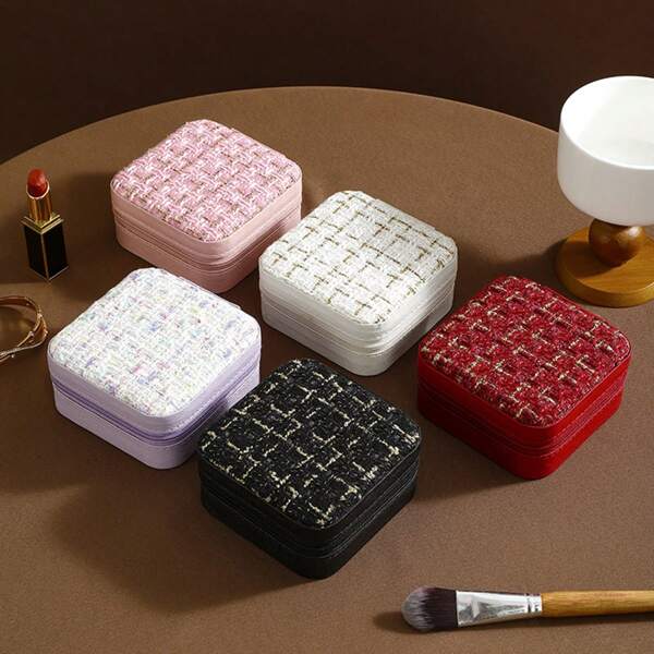 Simple Storage Travel Portable Jewelry Storage Box, Earring Ring, Ring, Small Jewelry Box