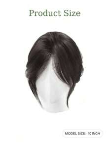 Bangs Wig Female Natural Forehead Atmosphere Dragon Beard Bangs Chemical Fiber Hair Hair On Top Of Hair Fluffy Wig Piece - Multicolor - View 7