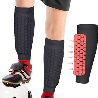 1-2 stuks leggings, antibotsings- en antislipbescherming voor voetbal, vaste uitrusting, leggings, professioneel badminton.