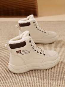 女士靴子、高跟鞋、凉鞋、乐福鞋、拖鞋、运动鞋、雪地靴、厚底鞋、红色舞鞋、网球鞋、踝靴 - 卡其色 - 查看 3