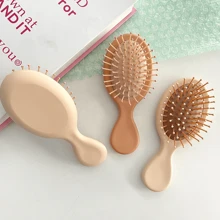 [Tùy chỉnh] Lược túi khí nhỏ gọn và di động, Lược massage nhẹ nhàng cho đầu phụ nữ, Lược đệm khí tại nhà, Khắc laser văn bản tùy chỉnh để thêm phần thú vị - Nhiều màu - Xem 8