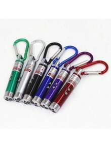 Red Laser Pen High Quality 3 In 1 Laser Mini Led Flashlight Beam Light Pointer - Đỏ - Xem 7