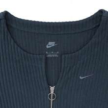 Nike 2024 女款 AS W NSW NK CHLL KNT RIB FZ CR 长袖针织圆领高领毛衣 TFN3683-478