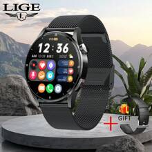 LIGE LIGE Smart Watch Has Multiple Sports Modes, Sleep Monitoring, Running Timing, Calories, Music Playback, Alarm Clock Reminder, Fashionable Men's And Women's Sports Smart Watch
