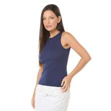 Women's Ribbed Tank Top In Mirante Store - 查看 1