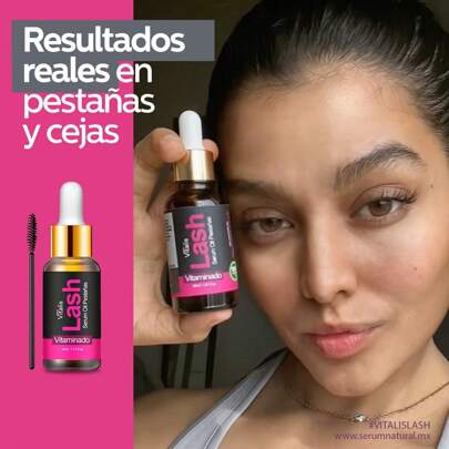 Vitalis Serum Fortalecedor para Pestañas y Cejas 100% natural