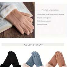 2 đôi găng tay ấm áp mùa đông, lót nhiệt, găng tay cảm ứng chống lạnh dày thể thao tuyết, găng tay, quà tặng ngày lễ tình nhân sinh nhật - Nhiều màu - Xem 11