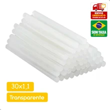 Hot Glue Stick Refill 30x1.1cm In Charti Plastic - trắng - Xem 1