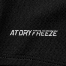 LI-NING Men's Basketball Training T-Shirt - AT DRY FREEZE Cool-To-Touch Fabric, Breathable & Unrestricted Fit ATSU083 - Black - View 3