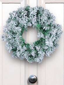 1pc Wreath Decoration Simulation Wreath Showcase Door Hanging Shopping Mall Scene Decoration Gifts Birthday Graduation - Multicolor - View 7