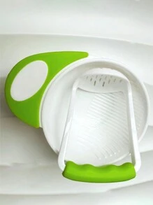 Tazón de alimentos con molinillo de 2 en 1 que contiene molinillo y tazón, tazón de alimentos para bebé con molinillo de alimentos manual que tritura fácilmente frutas y verduras al vapor. El machacador de alimentos se puede usar en casa o de viaje, es apto para microondas y lavavajillas. Tazón para suplemento de frutas y verduras para bebés en crecimiento, el mejor regalo para agregar etapas de alimentación complementaria