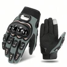 Gants de moto d'été respirants, gants de femmes pour la conduite, gants de moto à doigts complets, gants tactiles pour la conduite de moto, gants de protection anti-chute de course motocross étanches, accessoires de moto