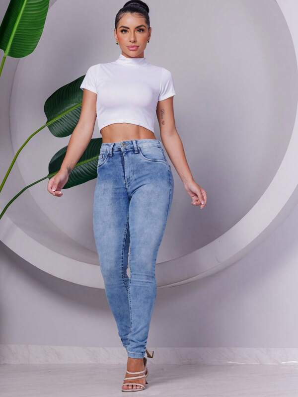 Calça Jeans Feminina Skinny