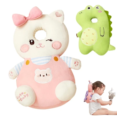 Baby Head Protector Backpack For Crawling & Walking Adjustable Toddler Head Protection With Knee Pads