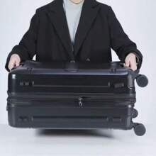 ACO 2024 New Men's And Women's Luggage Suitcase 20-Inch Boarding Case Strong And Durable Code Thickened Travel Case Maderial New - 銀色 - 查看 6