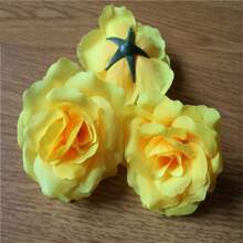 10Pcs Artificial Flowers Foam Fake Roses With Stems For DIY Wedding Bouquets Bridal Arrangement Home Party Table Decoration - Multicolor - View 16