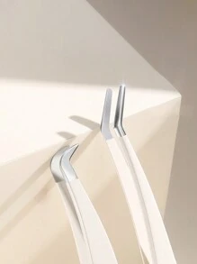 Bộ 2 nhíp nối mi chuyên nghiệp chính xác dành cho dụng cụ gắn mi giả Nhíp nối mi DIY Nhíp nối mi cong Lông mi, Bộ dụng cụ dùng trong thẩm mỹ viện dành cho người mới bắt đầu và thợ nối mi chuyên nghiệp Dễ dàng gắn và tháo mi 1 CÁI/2 CÁI - Nhiều màu - Xem 8