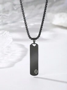 26 件不锈钢字母吊坠项链，时尚简约个性嘻哈百搭欧美街头风格男士 - 項鍊 - 查看 51