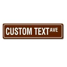 1pc Personalized Custom AVE Metal Street Sign Custom Text Novelty Road Sign Room Decoration, Aesthetic Room Decor, Bedroom Decor, Home Decoration, House Decor, Valentine's Day, Valentine's Day Decor Gifts Birthday Graduation - Multicolor - View 28
