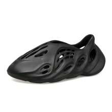 Foam Runners Shoes For Men Women, Soft Cloud Slides Slippers Non-Slip Walking Sandals, Beach Platform Pillow Sandals Lightweight Slip-On Foam Runners, Outdoor Quick-Drying Sports Slides