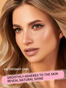 NYX Jumbo Highlighter Stick 01 Coconut Cake 2.7g/0.95oz Vanilla Ice Cream, Intense Highlighting Effect | Evenly Covers & Long-Lasting Glow | Enhances Facial Contours | Infused With Jojoba Oil For Natural Radiance | Fine Tip & Fine Particles | Suitable For All Skin Types | Ideal For Daily Use - Coconut Cake - View 4