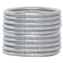 10pcs/Set Jelly Bangle Bracelets - Peaceful Prayer Bracelets - Multicolor - View 3