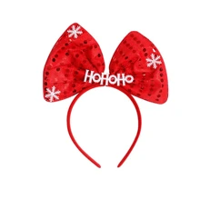 12pcs Christmas Party Headbands - Santa Claus/Snowman/Reindeer Antlers/Stars/Santa Hat/Stars/Christmas Tree/Cute Costume/Christmas Gift, Unisex - Multicolor - View 14