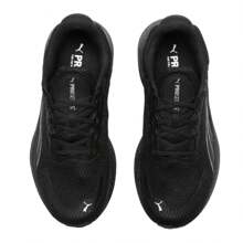 Puma Scend Pro 跑步鞋，男女款轻便低帮运动鞋，日常户外运动鞋，378776-07 - 黑色-深灰色-銀色 - 查看 4