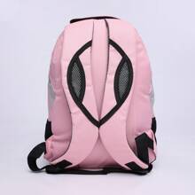 Mens & Ladies 10L Contrast Backpack By MIG, Perfect For Sports, Travel, School, Work, Gym, Hiking - Pink - View 2