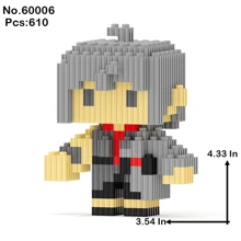 Figurita de bloques de construcción del mundo de píxeles, serie Wukong, juego creativo, regalo perfecto para cumpleaños, San Valentín, Pascua, Día de San Patricio