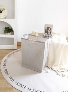 1PC Giỏ đựng quần áo bẩn bằng vải lanh Giỏ đựng quần áo bẩn gia dụng Giỏ đựng quần áo vải gấp di động Phòng ngủ Phòng tắm Giỏ đựng đồ giặt Quần váy Giày dép Quần jean Giày bốt Váy Giỏ đựng đồ giặt, Giỏ đựng đồ giặt Phòng tắm, Giỏ, Giỏ đựng đồ, Giỏ đựng đồ giặt có thể gấp lại - Nhiều màu - Xem 4