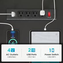 L Shaped Computer Desk, 45.3" Reversible Corner Desk With Storage Shelves, Hooks And LED Lights (Black) - 查看 3