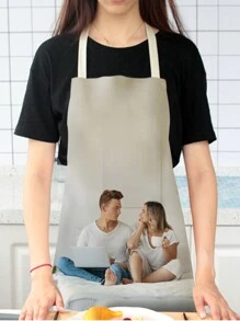 1 Piece DIY Photo Custom Apron, Waterproof Horizontal Weave Nylon Fabric With Photo Mom Men Women Customized Funny Pictures Chef Cooking Kitchen Apron Personalized Kitchen Waterproof Apron Custom Photo Logo Picture Name Chef Chef Apron Perfect For Mom Husband Girlfriend Girlfriend Boyfriend Father's Day Valentine's Day Mother's Day Birthday Anniversary Graduation Wedding Christmas Love Unique Ideal Gift For Dad, Family, Friends, Housewarming,Durable,Breathable,Lightweight,Washable,Funny,Cute,Love,Soft,Comfortable,Elegant,Simple,Custom,Personalized,Unique,Ideal Gifts For Him,Ideal Gifts For Her,Him,Her,Boyfriend,Girlfriend,Dad,Mom,Family,Friends,For Anniversaries,For Mother's Day,For Birthdays,For Valentine's Day,For Graduation,For Father's Day,For Weddings,For Housewarming,Sofa,Bed,Car,Tea Room,Bedroom,Bathroom,Living Room,Dining Room