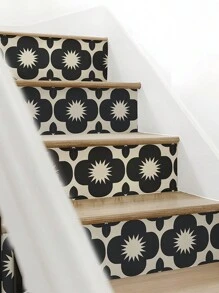 7.87x7.87英寸 10 件/覆盖面积约 4.31 平方英尺 即剥即贴磨砂乙烯基瓷砖转印贴花，自粘式瓷砖转印，适用于厨房浴室家居装饰转印 - 彩色 - 查看 11