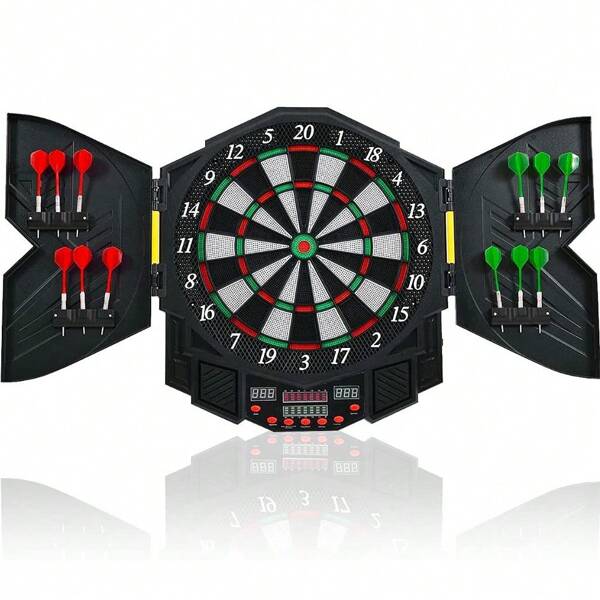 Dartscheibe, Elektronische Dart Spiele 27 Spiele Principals und 216 Spiele Variations Elektronische Dartscheiben