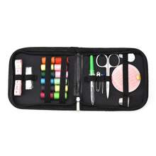 1pc Sewing Kit Organizer Bag For Storing Sewing Needles, Small Scissors, Pins And Other Small Sewing Accessories - Black - View 4