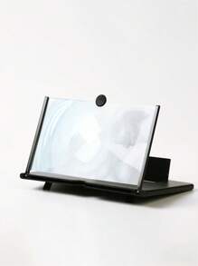 18 Inch Pull-Out Phone Screen Amplifier, High-Definition Blu Ray Desktop Phone Screen Amplifier, Phone Stand - Black - View 8