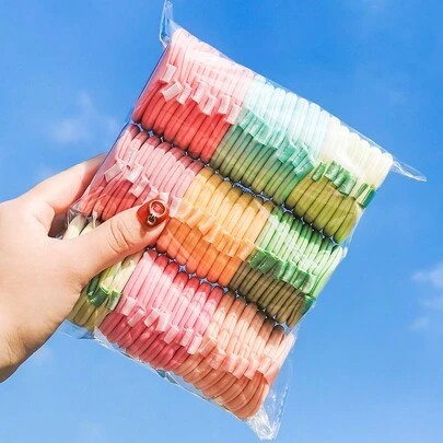 10个/20个/50个装双面粉扑，干湿两用，颜色和形状随机，带/不带印花丝带，化妆，便宜，房间装饰，梳妆台，旅行，卧室，化妆配件，粉扑，美妆蛋，散粉扑，化妆海绵，便宜，圣诞礼物，化妆，化妆工具，便宜货，礼物，女士礼物，圣诞礼物，赠品，旅行，便宜货，旅行必备