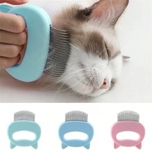 1 Set Cat Ear Brush & Deshedding Tool, Gentle & Effective Pet Grooming & Deshedding - Multicolor - View 2
